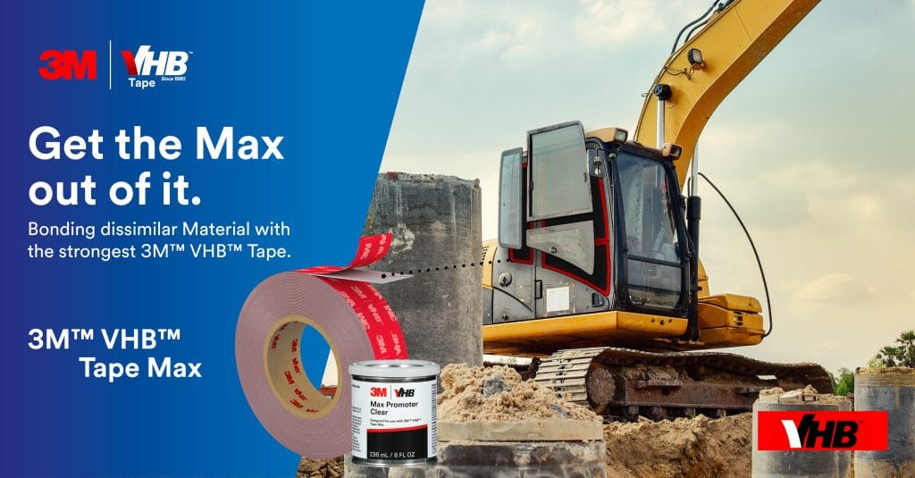 3M™ VHB™ MAX Fitas Dupla Face