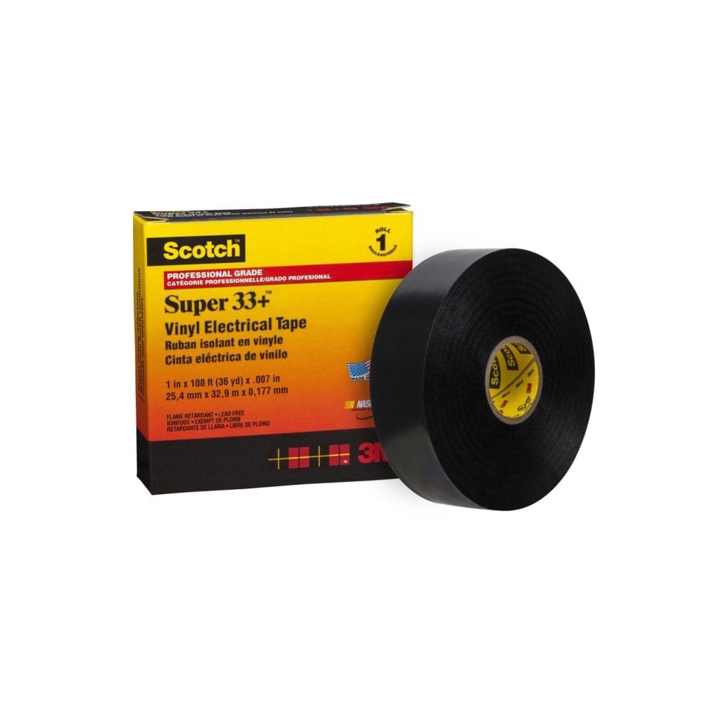 3M cinta de vinilo para aislamiento eléctrico Super 33+