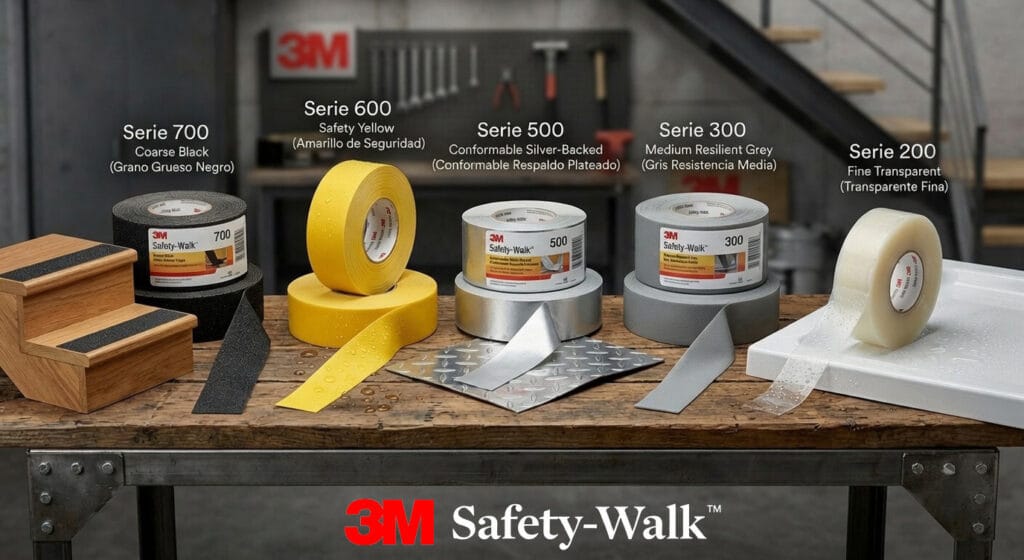3M Cinta Antideslizante Industrial